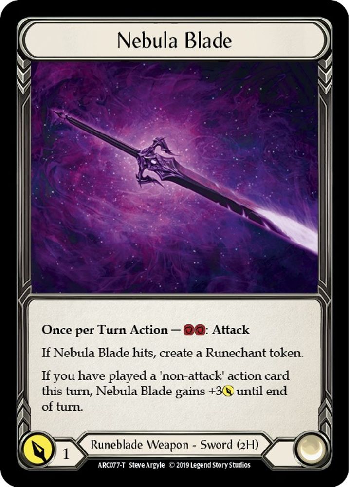 Nebula Blade // Runechant (ARC077)  Unlimited Edition