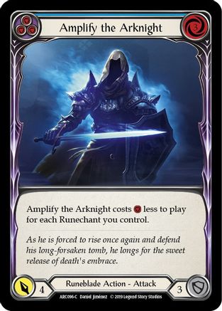 Amplify the Arknight (Blue) (ARC096)  1st Edition