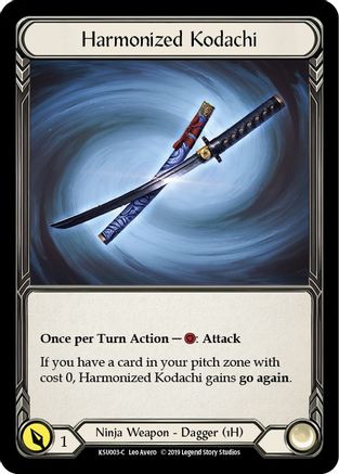 Harmonized Kodachi (KSU003)  1st Edition