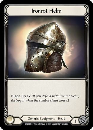 Ironrot Helm (KSU005)  1st Edition