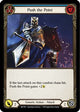 Push the Point (Blue) (ARC190)  Unlimited Edition Rainbow Foil