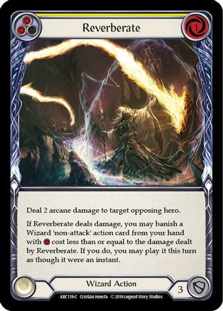 Reverberate (Yellow) (ARC139)  1st Edition