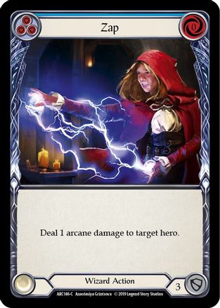 Zap (Blue) (ARC146)  Unlimited Edition
