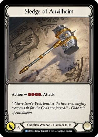 Sledge of Anvilheim (CRU024)  Unlimited Edition
