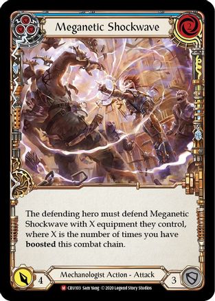 Meganetic Shockwave (CRU103)  1st Edition