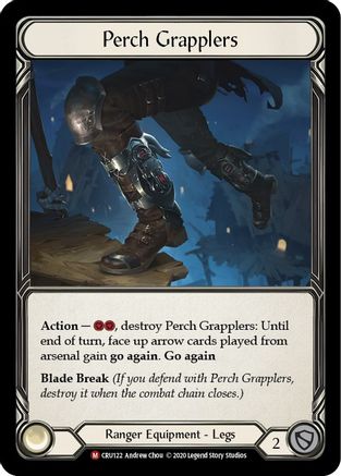 Perch Grapplers (CRU122)  1st Edition Cold Foil