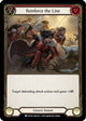 Reinforce the Line (Red) (CRU189)  Unlimited Edition Rainbow Foil