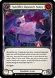 Sutcliffe's Research Notes (Yellow) (CRU155)  Unlimited Edition Rainbow Foil