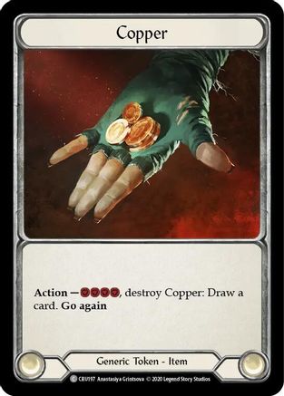Copper (CRU197)  Unlimited Edition Rainbow Foil