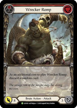 Wrecker Romp (Red) - LGS020 (LGS020)  Rainbow Foil