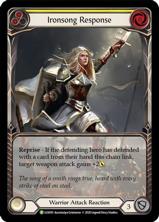 Ironsong Response (Yellow) - LGS030 (LGS030)  Rainbow Foil