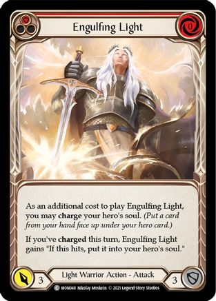 Engulfing Light (Red) (MON048)  Unlimited Edition