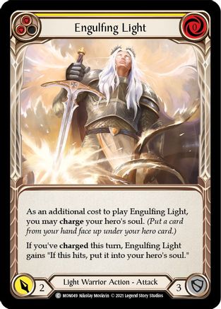 Engulfing Light (Yellow) (MON049)  Unlimited Edition