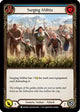 Surging Militia (Blue) (MON289)  Unlimited Edition Rainbow Foil