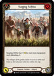 Surging Militia (Red) (MON287)  1st Edition Rainbow Foil