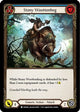 Stony Woottonhog (Blue) (MON286)  1st Edition Rainbow Foil