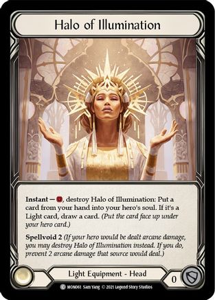 Halo of Illumination (MON061)  1st Edition Cold Foil