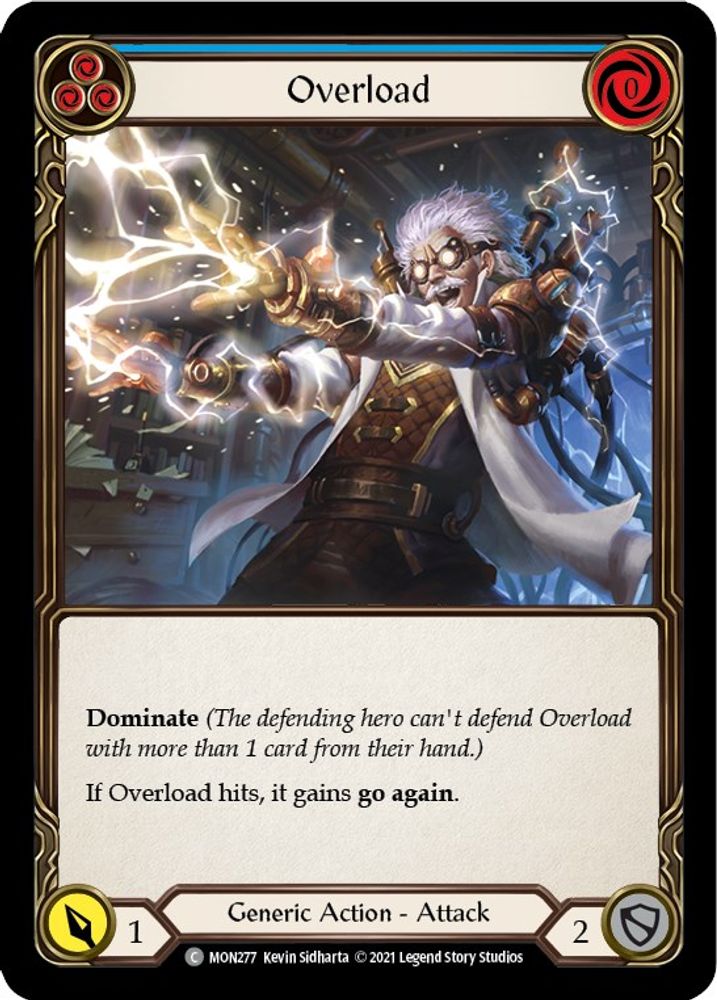 Overload (Blue) (MON277)  1st Edition