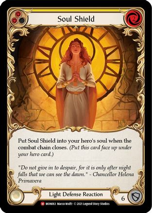 Soul Shield (MON063)  1st Edition