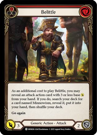 Belittle (Red) (MON266)  Unlimited Edition