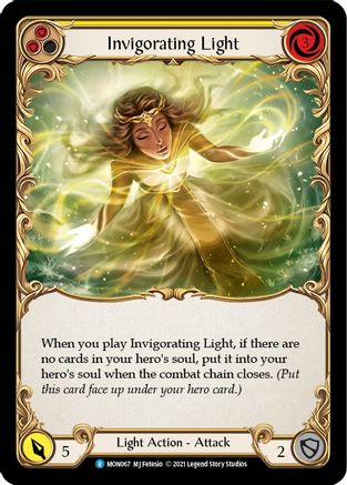 Invigorating Light (Yellow) (MON067)  Unlimited Edition