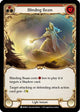 Blinding Beam (Red) (MON084)  1st Edition Rainbow Foil