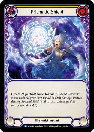 Prismatic Shield (Yellow) (MON093)  1st Edition