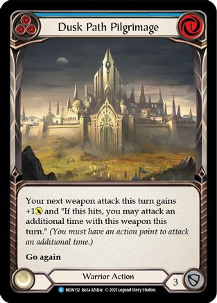 Dusk Path Pilgrimage (Blue) (MON112)  1st Edition