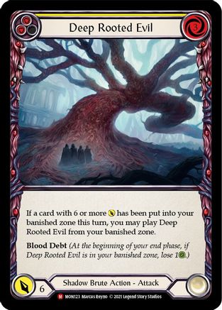 Deep Rooted Evil (MON123)  1st Edition