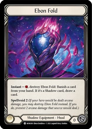 Ebon Fold (MON188)  1st Edition