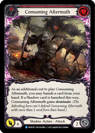 Consuming Aftermath (Red) (MON195)  1st Edition