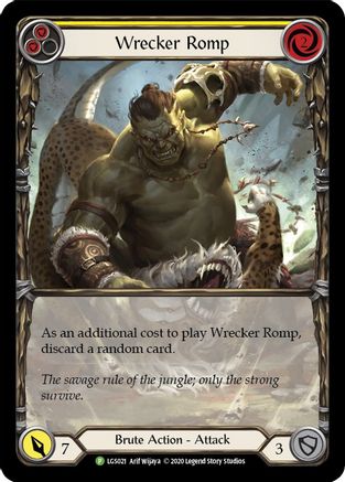 Wrecker Romp (Yellow) - LGS021 (LGS021)  Rainbow Foil