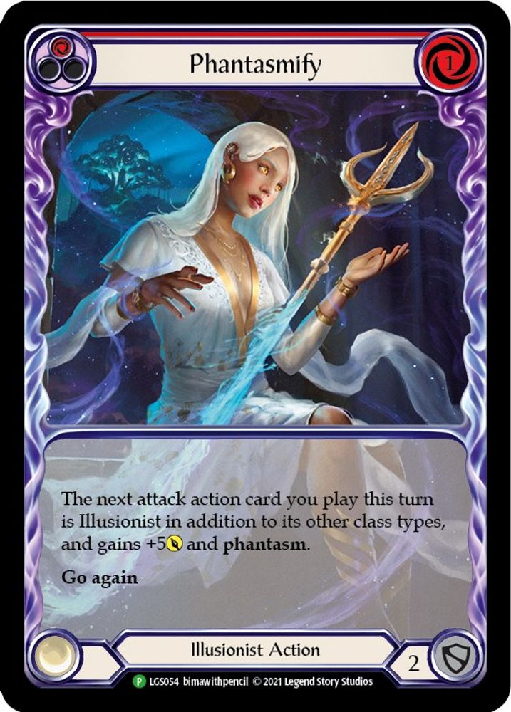 Phantasmify (Red) (Extended Art) - LGS054 (LGS054)  Rainbow Foil