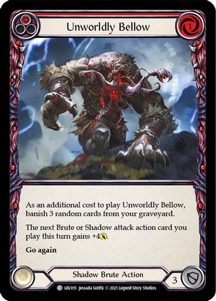 Unworldly Bellow (Red) (LEV015)