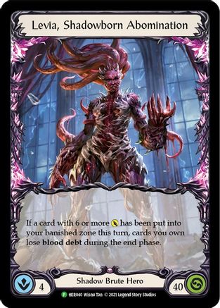 Levia, Shadowborn Abominationn - HER040 (HER040)  Unlimited Edition Rainbow Foil