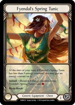 Fyendal's Spring Tunic (Rainbow) - FAB002 (FAB002)  Rainbow Foil