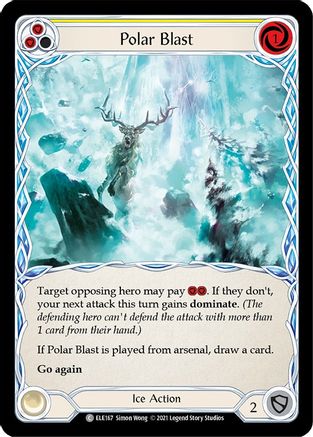 Polar Blast (Yellow) (ELE167)  Unlimited Edition