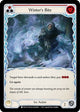 Winter's Bite (Red) (ELE169)  Unlimited Edition Rainbow Foil
