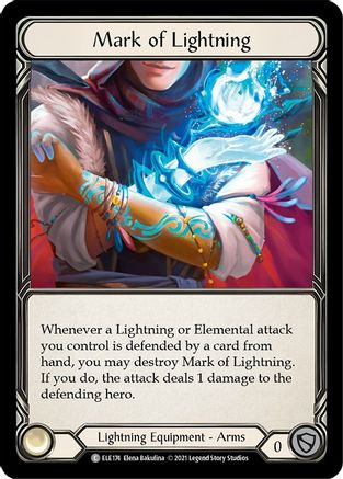 Mark of Lightning (ELE174)  Unlimited Edition Rainbow Foil
