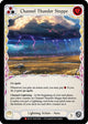 Channel Thunder Steppe (ELE175)  Unlimited Edition Rainbow Foil