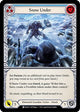 Snow Under (Blue) (ELE024)  1st Edition Rainbow Foil