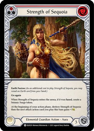 Strength of Sequoia (Red) (ELE028)  Unlimited Edition