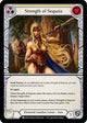 Strength of Sequoia (Yellow) (ELE029)  1st Edition Rainbow Foil