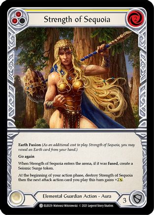 Strength of Sequoia (Yellow) (ELE029)  Unlimited Edition