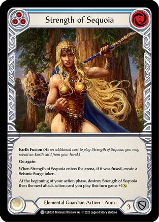 Strength of Sequoia (Blue) (ELE030)  Unlimited Edition