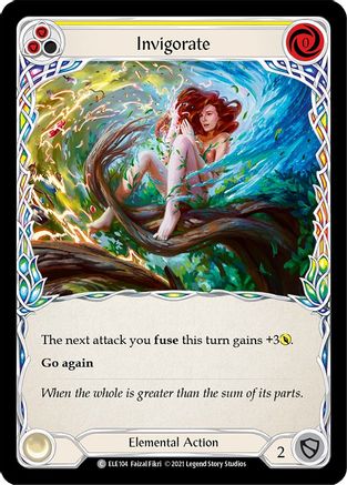 Invigorate (Yellow) (ELE104)  Unlimited Edition