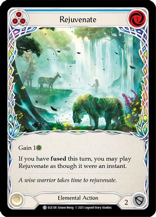 Rejuvenate (Blue) (ELE108)  Unlimited Edition