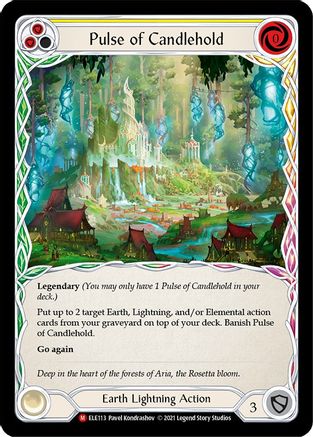 Pulse of Candlehold (ELE113)  1st Edition Cold Foil