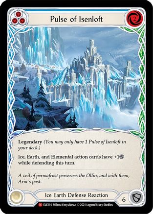 Pulse of Isenloft (ELE114)  Unlimited Edition Rainbow Foil