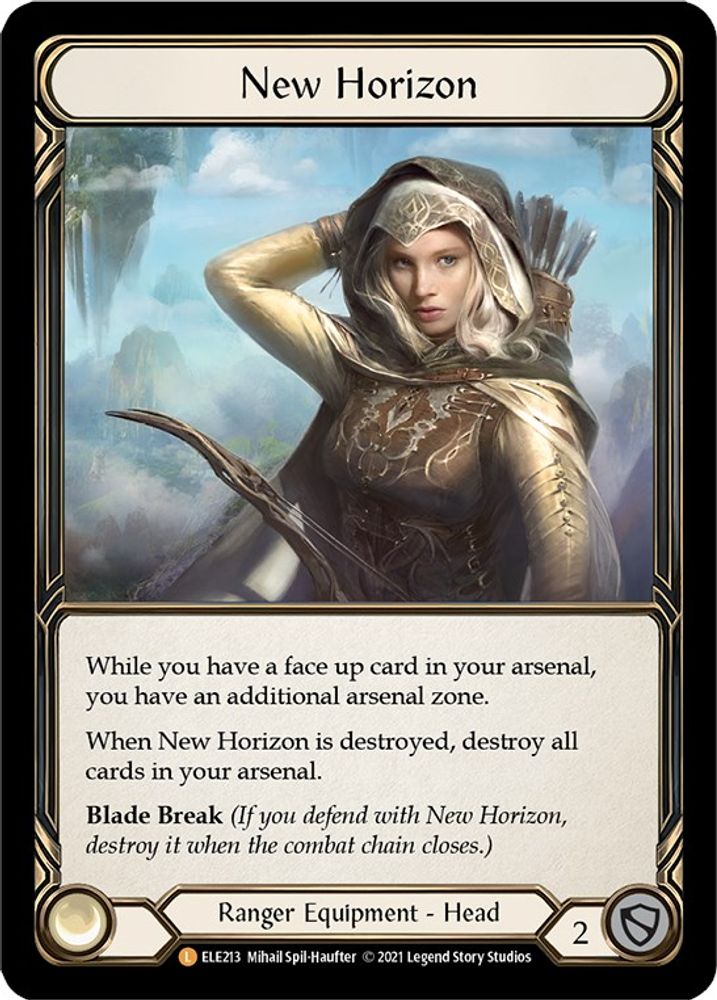 New Horizon (ELE213)  1st Edition Cold Foil